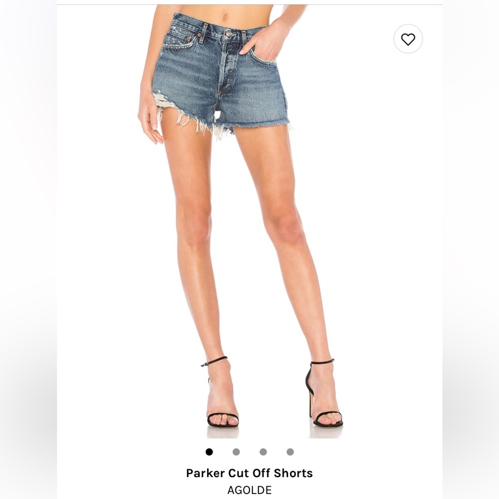 AGOLDE Parker Cut Off Shorts - Size 24